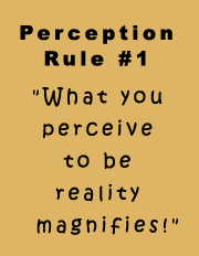 Perception Rule #1